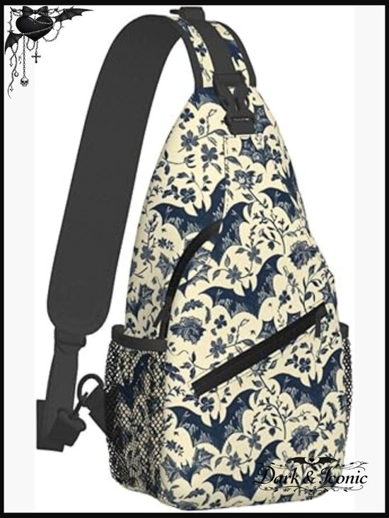 Bat Sling Backpack Hiking Daypack Crossbody Sports Lightweight Chest Bag main image 7